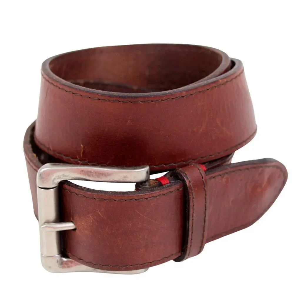 Lucky Brand TAN BROWN GENUINE LEATHER 1.5